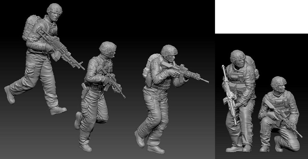 figurines 3d Promodels