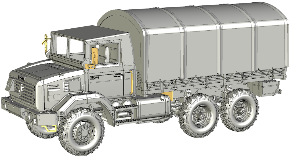 Renault GBC modèle 3d