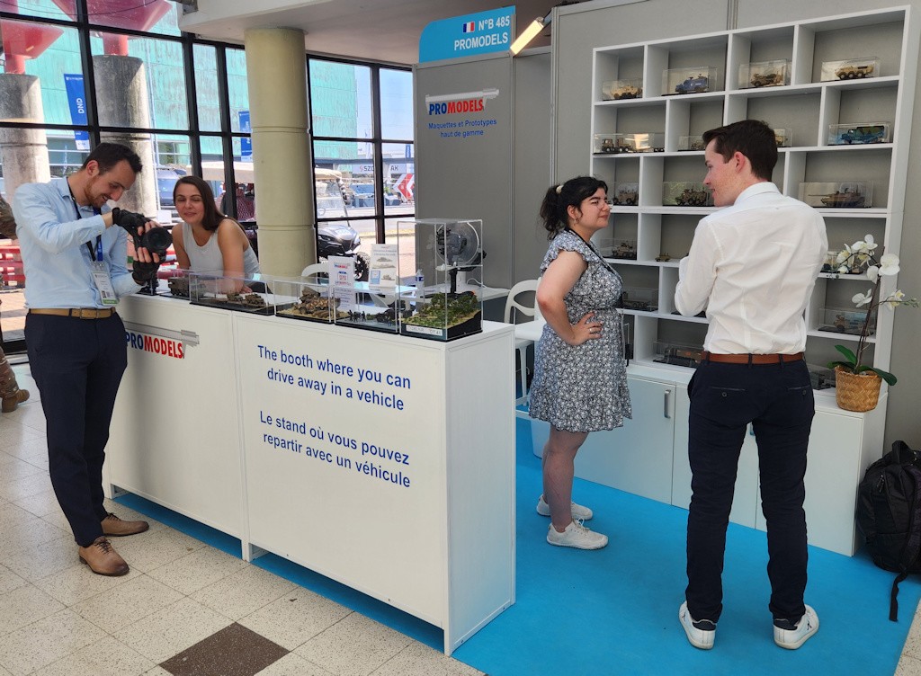 Le seul stand de maquettistes proffesionnels