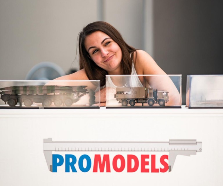 maquettes industrielles de la BITD